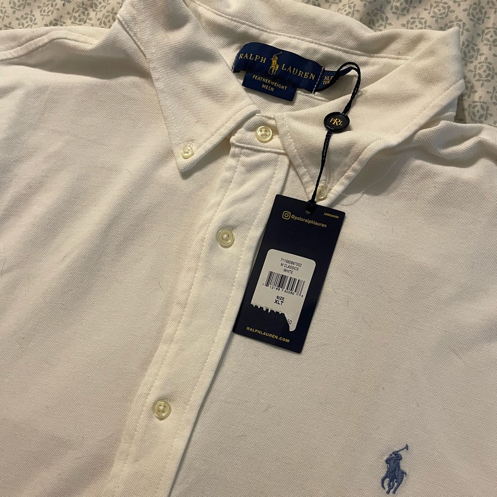 Polo Ralph Lauren white button down